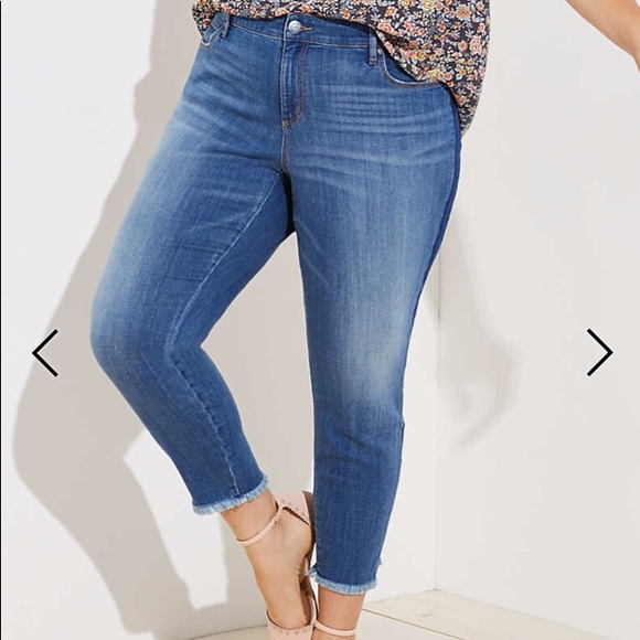 loft plus size jeans